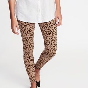 Old Navy High-waisted Patterned Ponte-Knit Stevie Pants